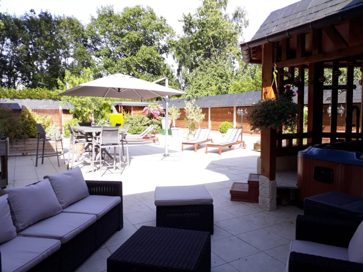 Bed and Breakfast Le Jardin Des Roses Gerponville Zewnętrze zdjęcie