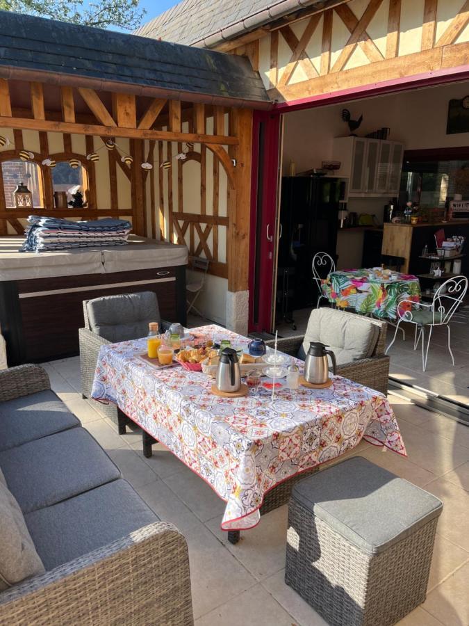 Bed and Breakfast Le Jardin Des Roses Gerponville Zewnętrze zdjęcie