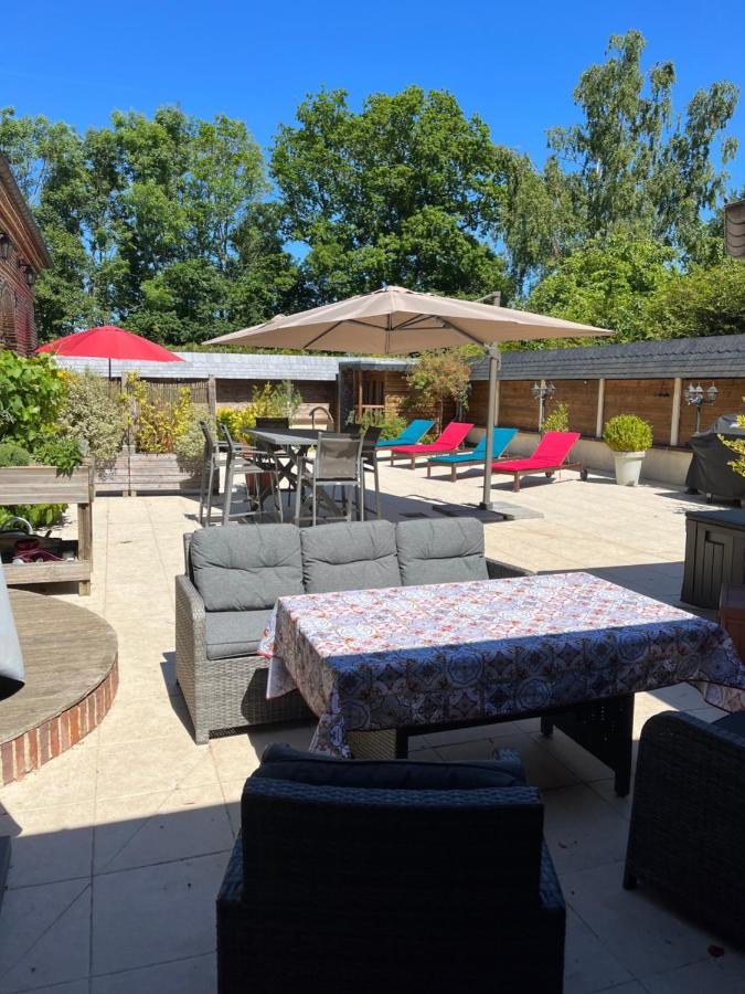 Bed and Breakfast Le Jardin Des Roses Gerponville Zewnętrze zdjęcie